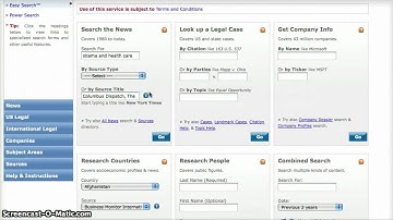 Intro to the New Lexis Nexis Interface