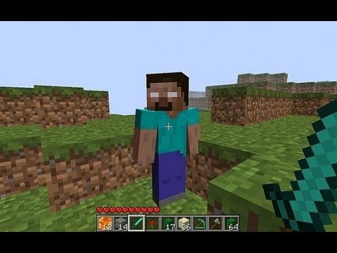 How to summon Herobrine in 1.7 - YouTube