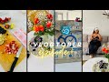 VLOGTOBER Ep4: Flower arrangement||checkers haul|| Lets Organise my cupboard and more|| SA YouTuber