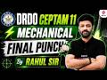 DRDO CEPTAM 11 Mechanical Classes | DRDO CEPTAM 11 Mechanical Most Expected Questions | Rahul Sir