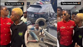 Olamide mechanic boy artist meet Bella shmurda as they link up for new song collab 😳😱