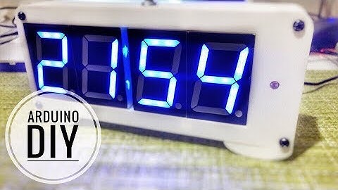 Самодельные часы на Ардуино (Atmega328)