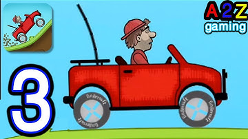 Hill Climb Racing - Gameplay Walkthrough Part 3 - All Cars/Maps || Car Racing || GAME