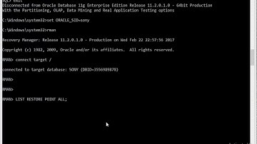 How To Recover Drop Table Using RESTORE POINT  2 of 2