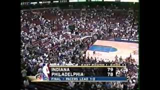 Reggie Miller Game-Winner Vs 76Ers - Game 1 - 2001 Playoffs - 42101