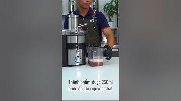 Cách làm nước ép lựu giá cost dưới 10K với Máy ép nhanh Zetsu Z-11 #nuocluu #nuocepluu #nuocep