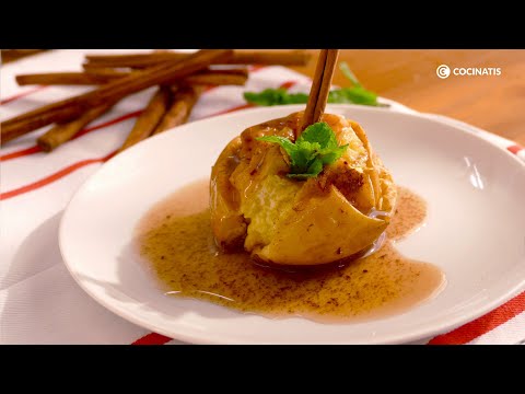 Manzanas asadas: Cómo hacer el postre de fruta más clásico // Cocinatis