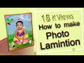 How to make photo lamination/ photo lamination on wood