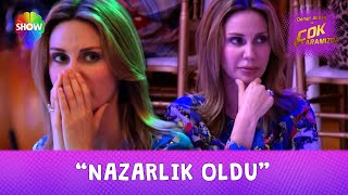 Nikah şahidi Demet Şener'e, kırık burunlu gelin şakası!