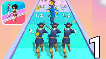 Human Evolution Run 3D - All Levels Gameplay Walkthrough - Android,iOS Lvl 1 To 15 Part 1