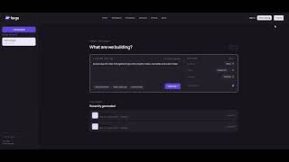 Forge — AI-Powered Code Generator