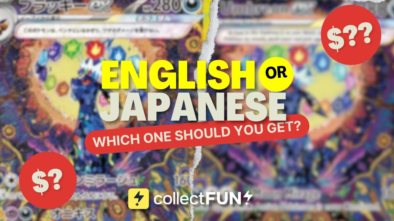 Japanese vs English Pokemon Cards - The TRUTH