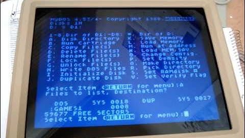 Testing the Atari 800 laptop revision 3
