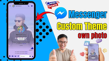 How to Set a Custom Messenger Theme Using Your Own Photo (2025) 📱✨ | Custom Chat Theme Tutorial