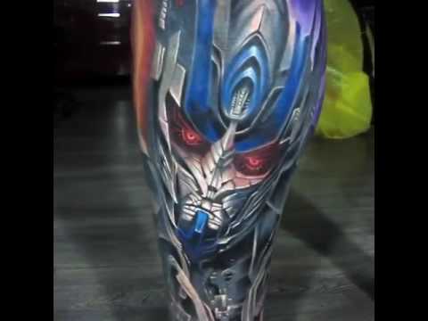 Decepticon Tattoo Sleeve