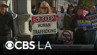 Annual LA Walk for Freedom honors Human Trafficking Awareness Month