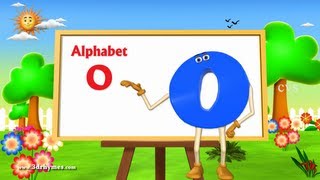 Letter O Song 3d Animation Learning English Alphabet Abc Songs For Children