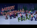 Bonnie  freddy dancing on the snow  merry fnaf christmas  five nights at freddys