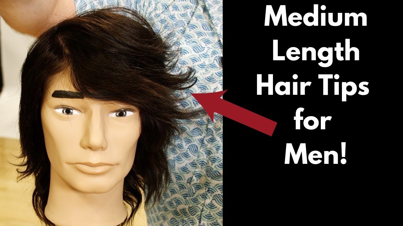 Medium Length Hair Tips for Men- TheSalonGuy - thptnganamst.edu.vn