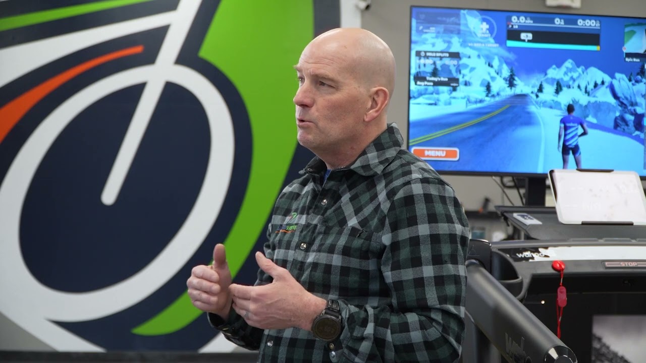 Wahoo Kickr RUN at Cyclewerks Bicycles and Fitness With DEMO