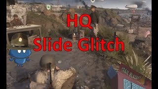 How To Headquarters... COD WW2 Sliding Glitch in Headquarters