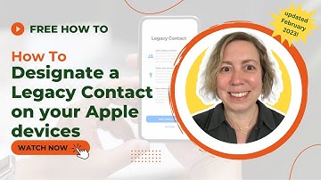 NEW How to Set Up Your AppleID Legacy Contact
