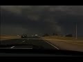 Driving Into Hailstorm Calgary Alberta