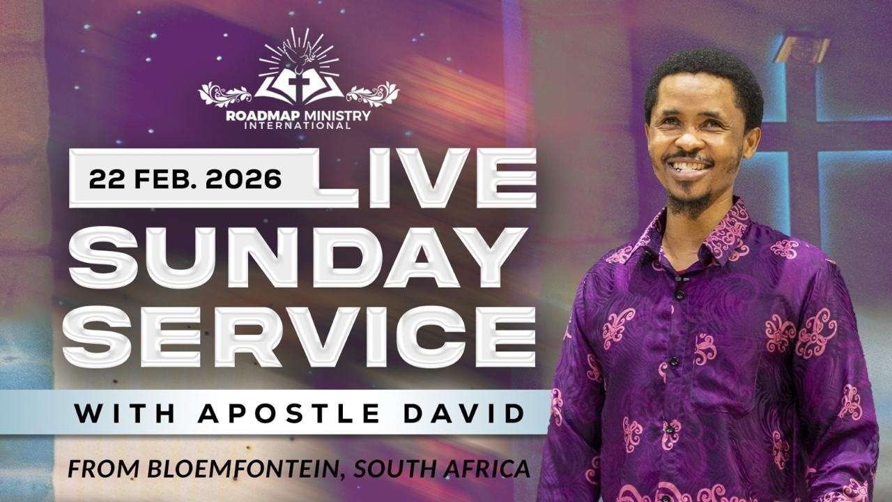 Roadmap Ministry International LIVE Sunday Service with Apostle David - 22.02.2026