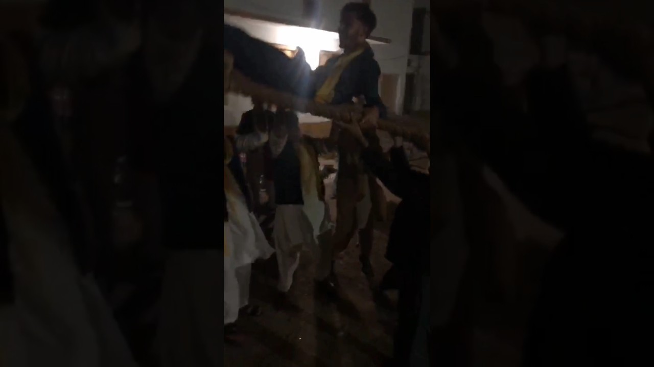 A game in pashtoon wedding ceremonies.😁😄
