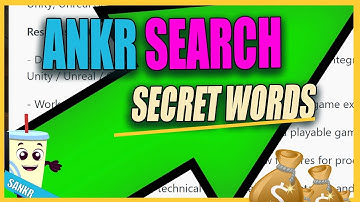 ANKR Secret Search Words