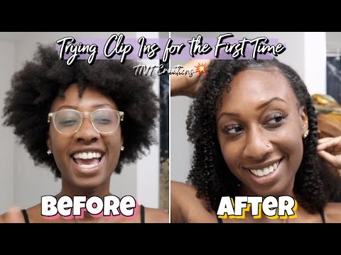 video about Clip in Hair Extension Afro Kinky Curly-Only For Order Over $269