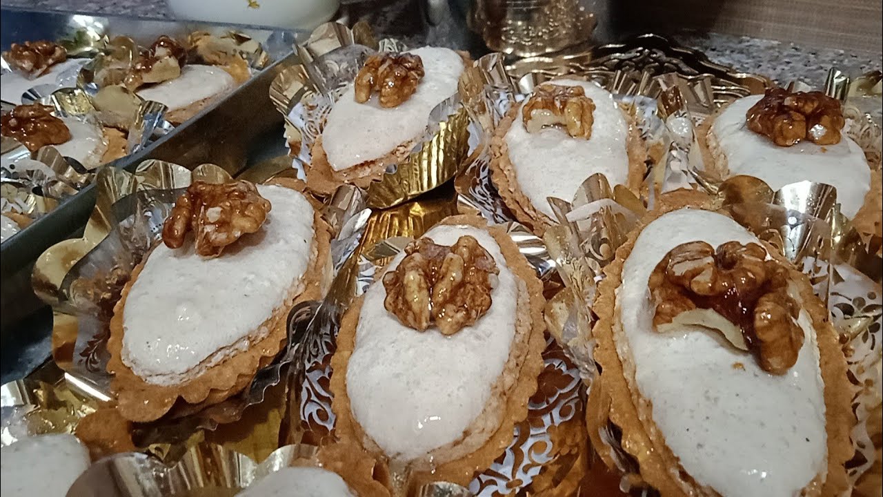 حلويات المناسبات2021:باركات بحشو الكاستال  الاقتصادي حلوى راقية وبنييينة بزاف