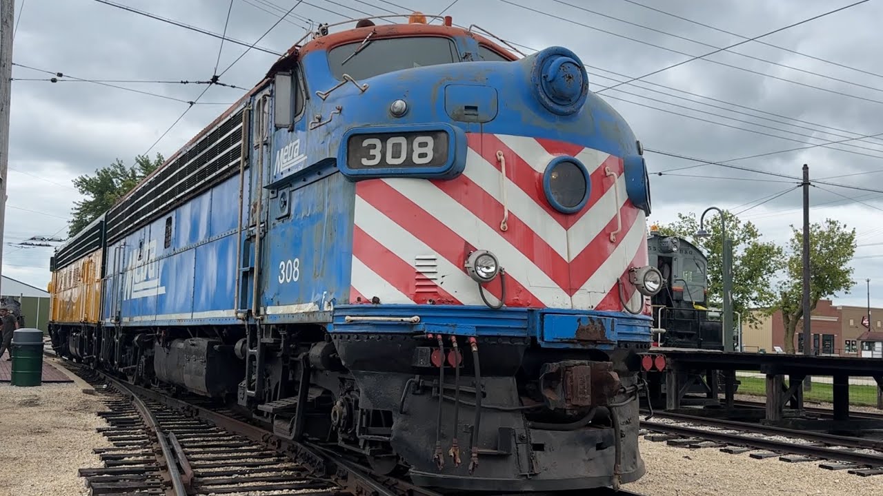 Время работы дроссельной заслонки на маршрутах CNW 411 и Metra 308