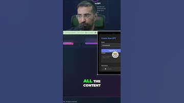 Create a GPT: Summarize ANY Content in One Paragraph! #shorts