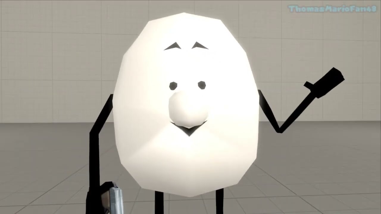 Hello I am Flumpty Bumpty. I am a egg. I am immune to the CRT