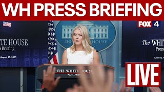 🔴LIVE: White House Briefing,  Press Secretary Karoline Leavitt Briefs Media | FOX 4 News