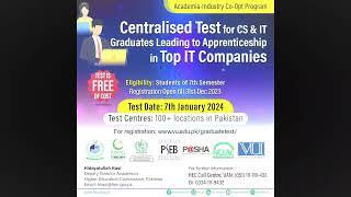 Centralized Test for CS and IT