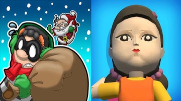 Robbery Bob vs Squid Game Challenge Gameplay Android,ios Part 30