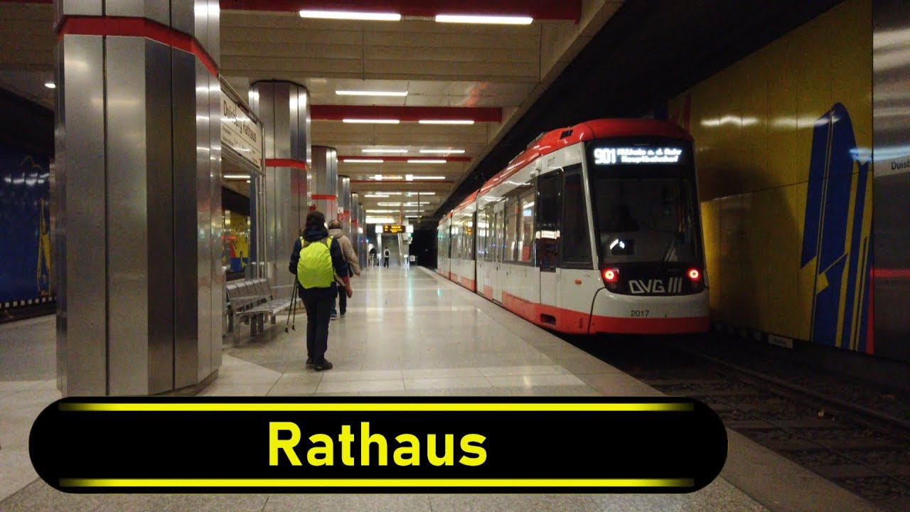 U-Bahn Station Rathaus - Duisburg 🇩🇪 - Walkthrough 🚶