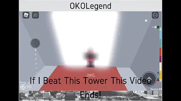 If I Beat This Tower, This Video Ends (Tower Of Hell)