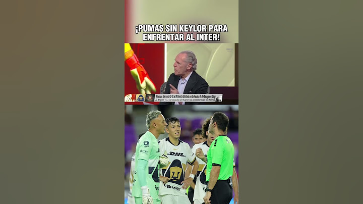 PUMAS no tendrá a KEYLOR NAVAS contra LIONEL MESSI y su INTER MIAMI en la LEAGUES CUP