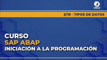 3/19 Curso SAP ABAP Iniciación a la programación - Tipos de datos