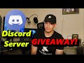 Discord Server and Giveaway Channel Update