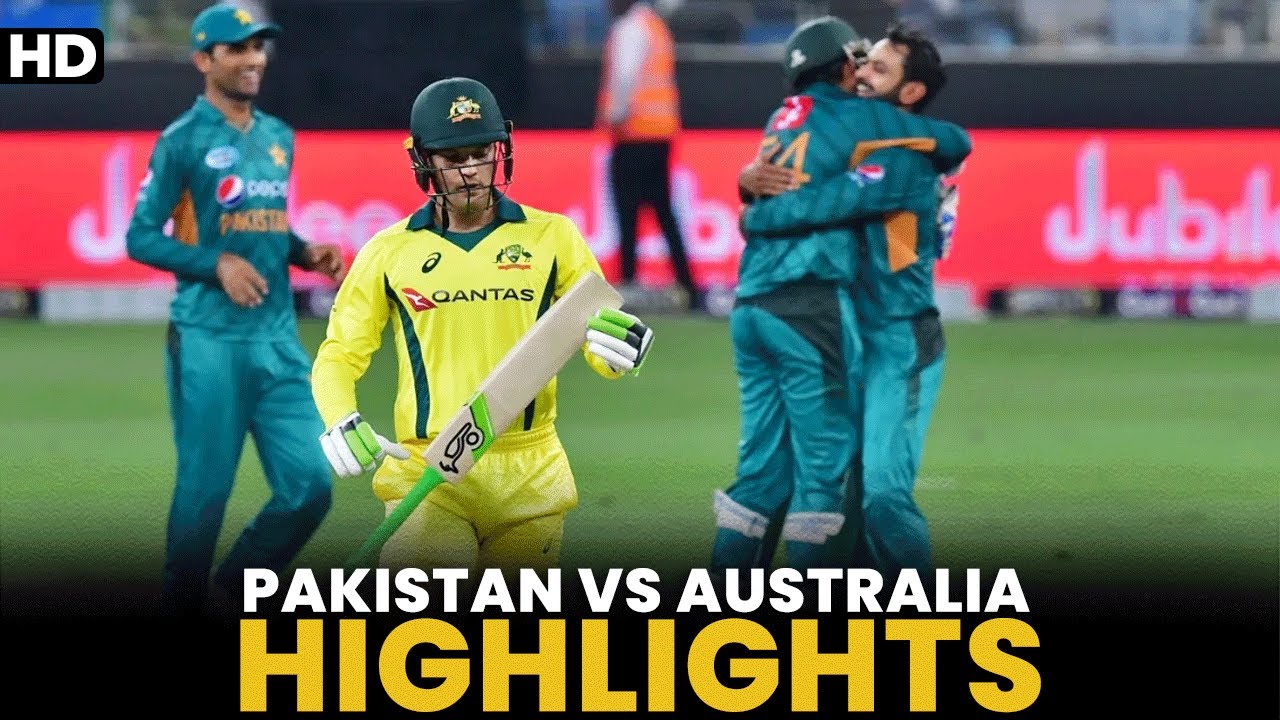 Highlights Pakistan vs Australia T20I PCB MA2A