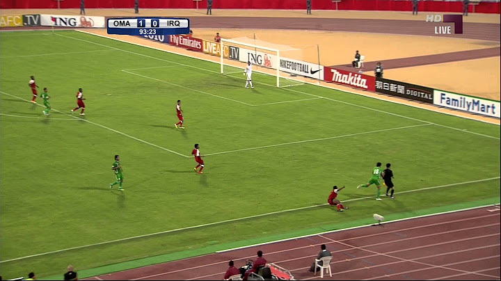 عراق وعمان تصفيات كأس العالم البرازيل اخر 5 دقايق 4/6/2013