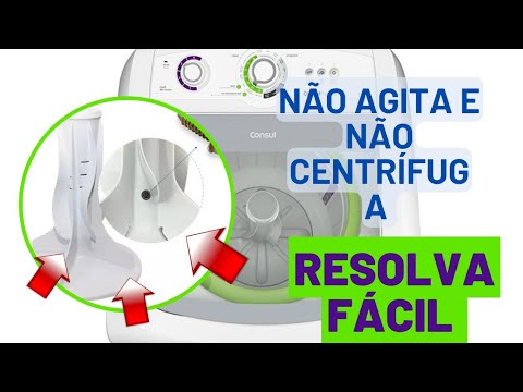 Máquina de lavar Consul facilite não agita e não centrifuga - não gira ...