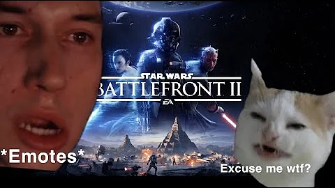 Toxic guy emotes on me and I get revenge - Star Wars Battlefront 2