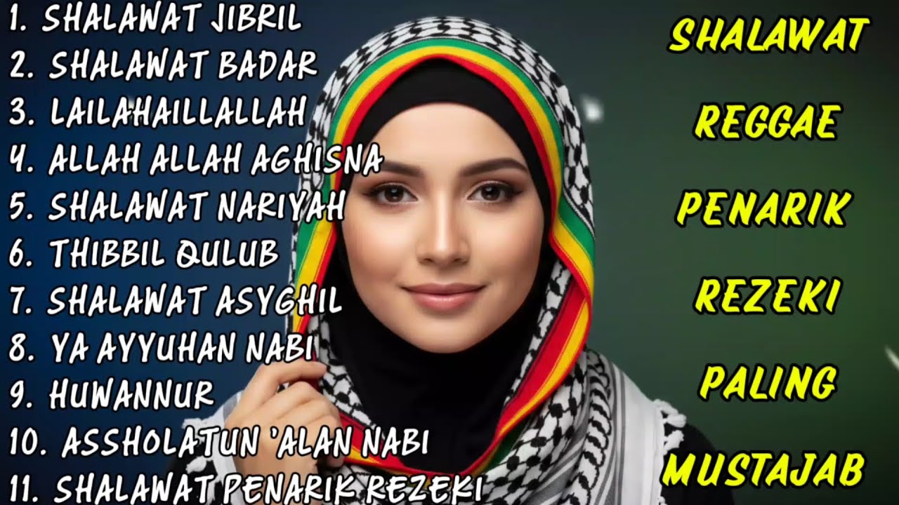 Sholawat Nabi Reggae Full Album Paling Dicari 🎼 Musik Islami Menenangkan Hati