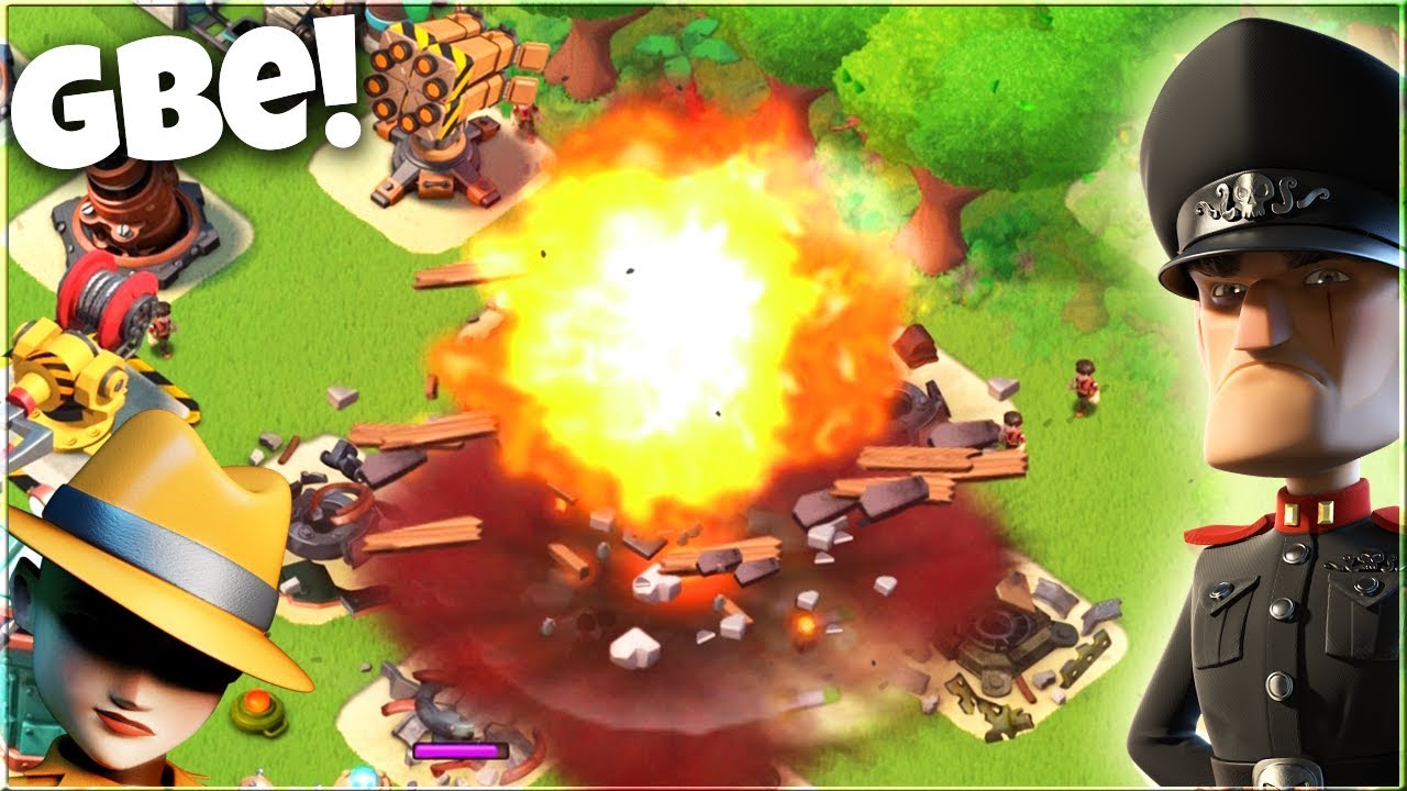 Can ONLY GBE take out Imitation Game? Boom Beach Hammerman Gameplay!