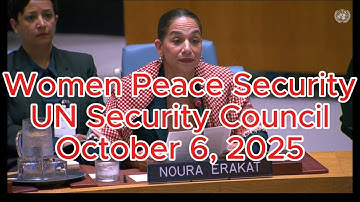 Noura Erakat UNSC 20251006